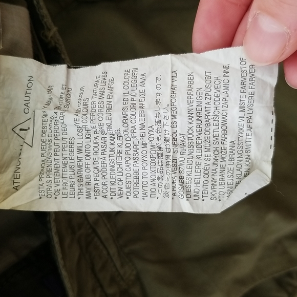 2/$25 Zara Trafaluc army green shorts size 4 - Picture 13 of 16